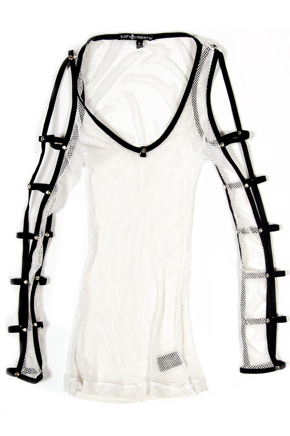 Vintage Fascist Fishnet Top-Tops-Lip Service