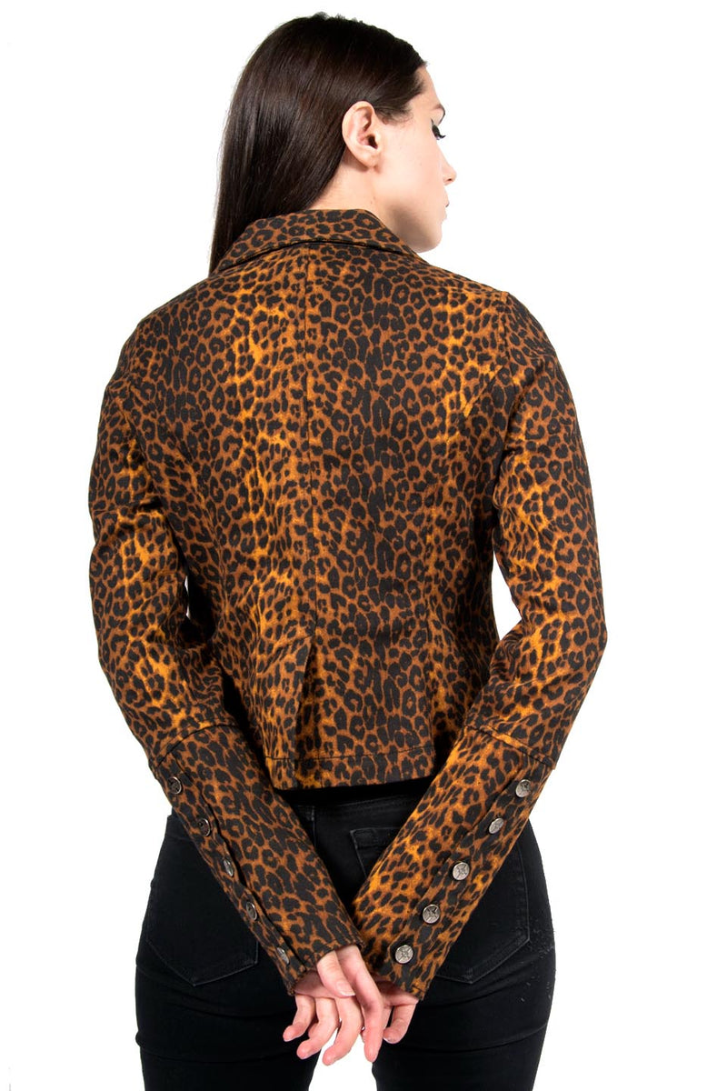 Vintage Leopard Me Blazer-Jacket-Lip Service