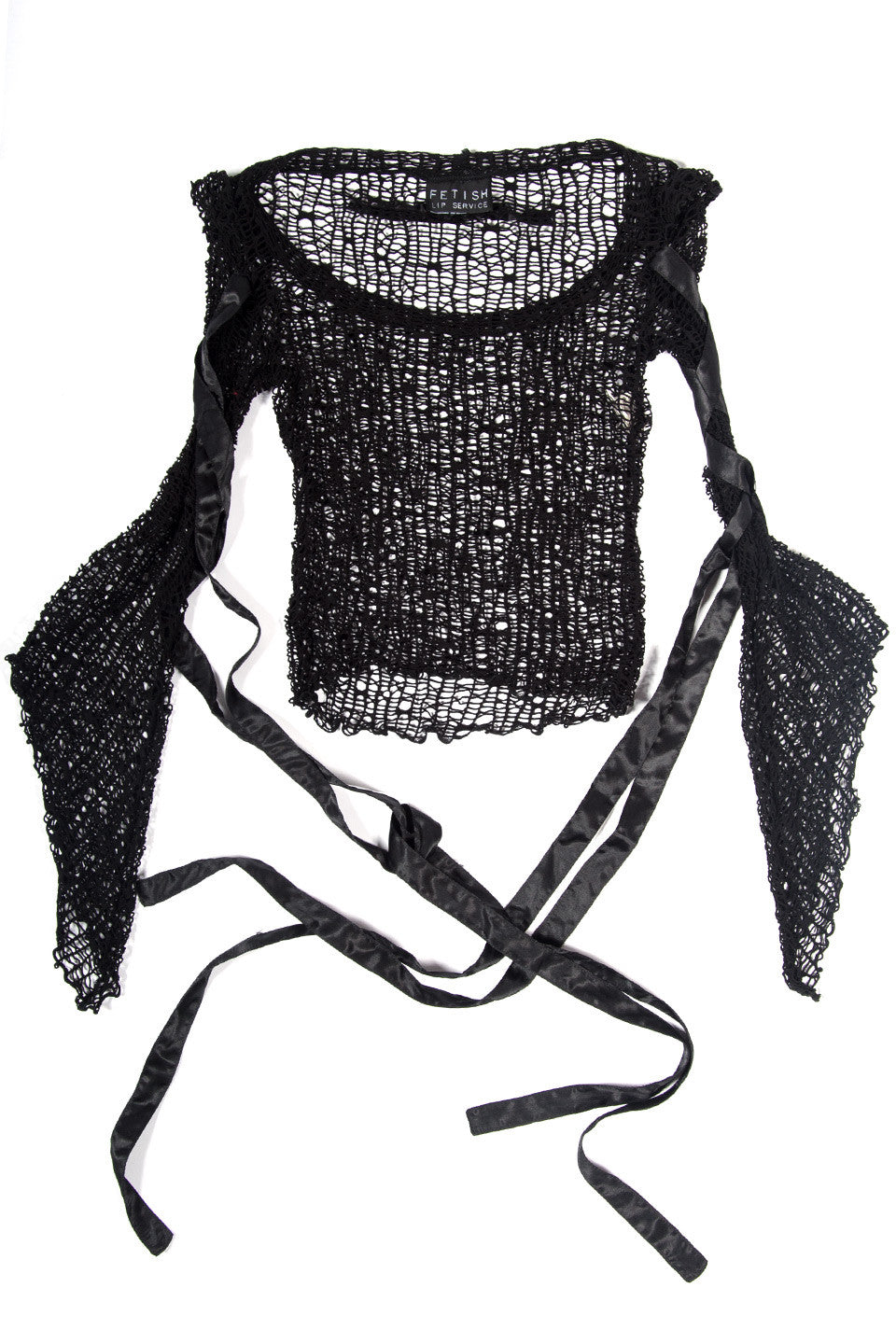 Vintage Fetish Unisex Web Mesh Top-Tops-Lip Service