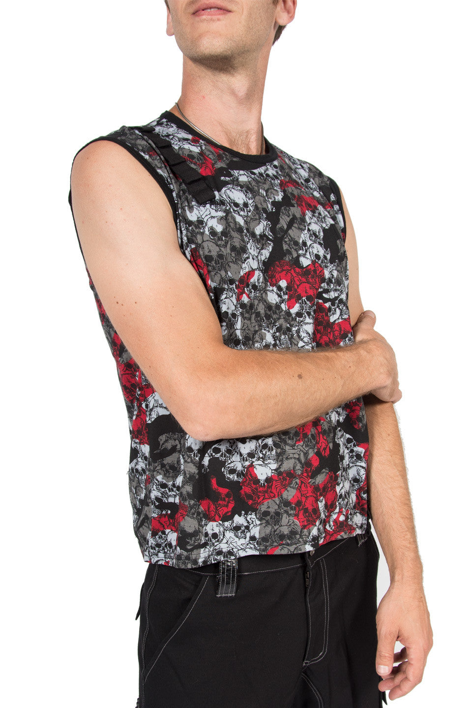 Vintage Fatal Fatigues Muscle Tee-Tops-Lip Service