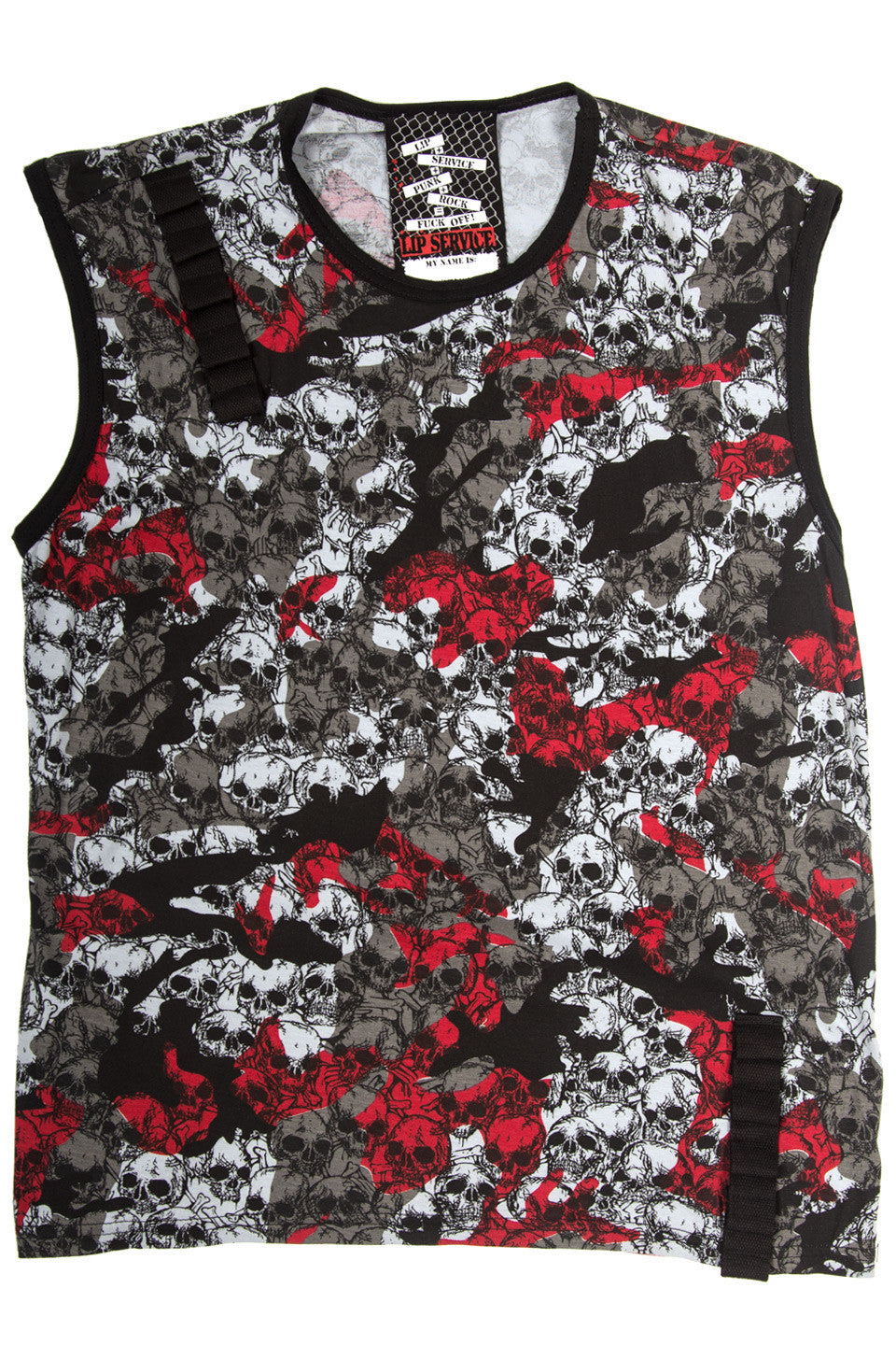 Vintage Fatal Fatigues Muscle Tee-Tops-Lip Service