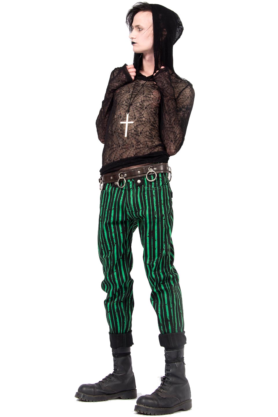 Vintage Ghoul School Distressed Jeans-jeans-Lip Service