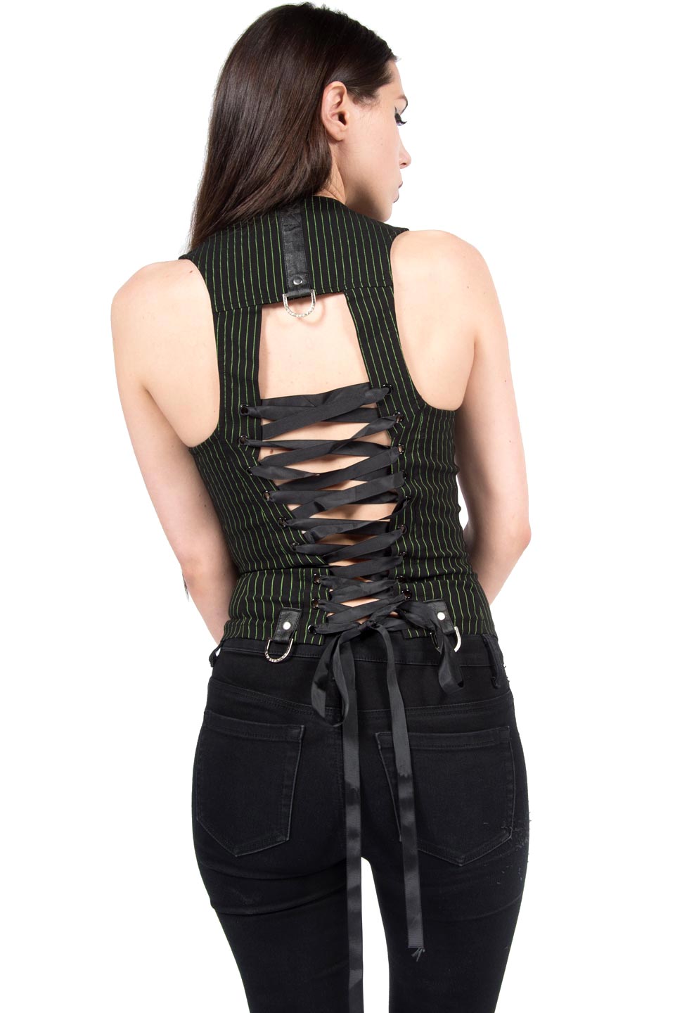 Vintage Carmen Gangsta Pranksta Bondage Top-Tops-Lip Service
