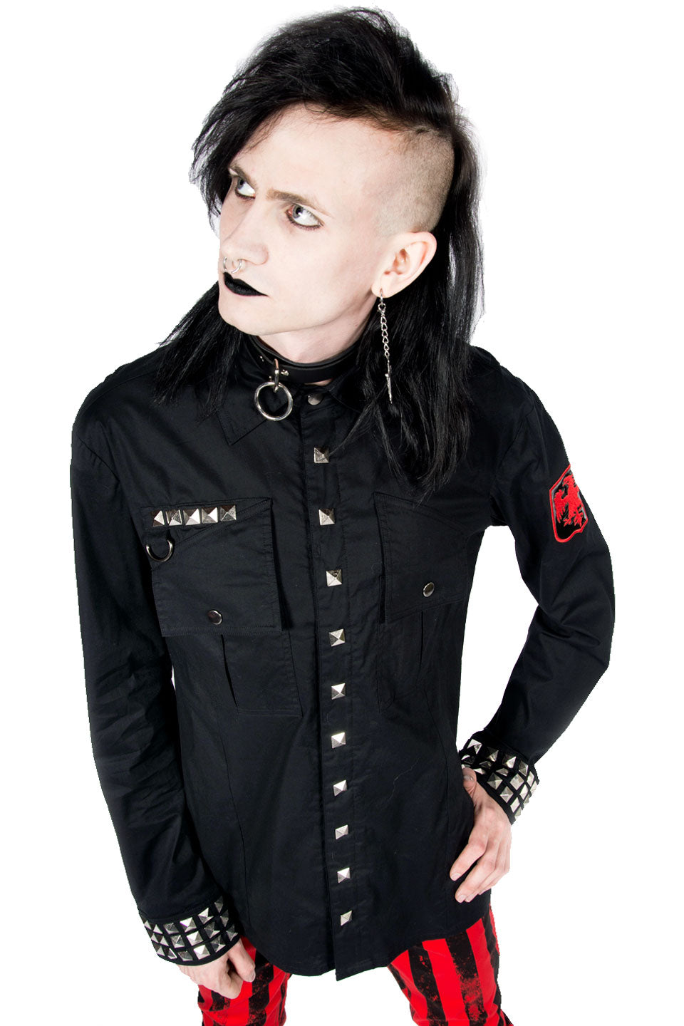 Vintage New Model Army Shirt-Tops-Lip Service