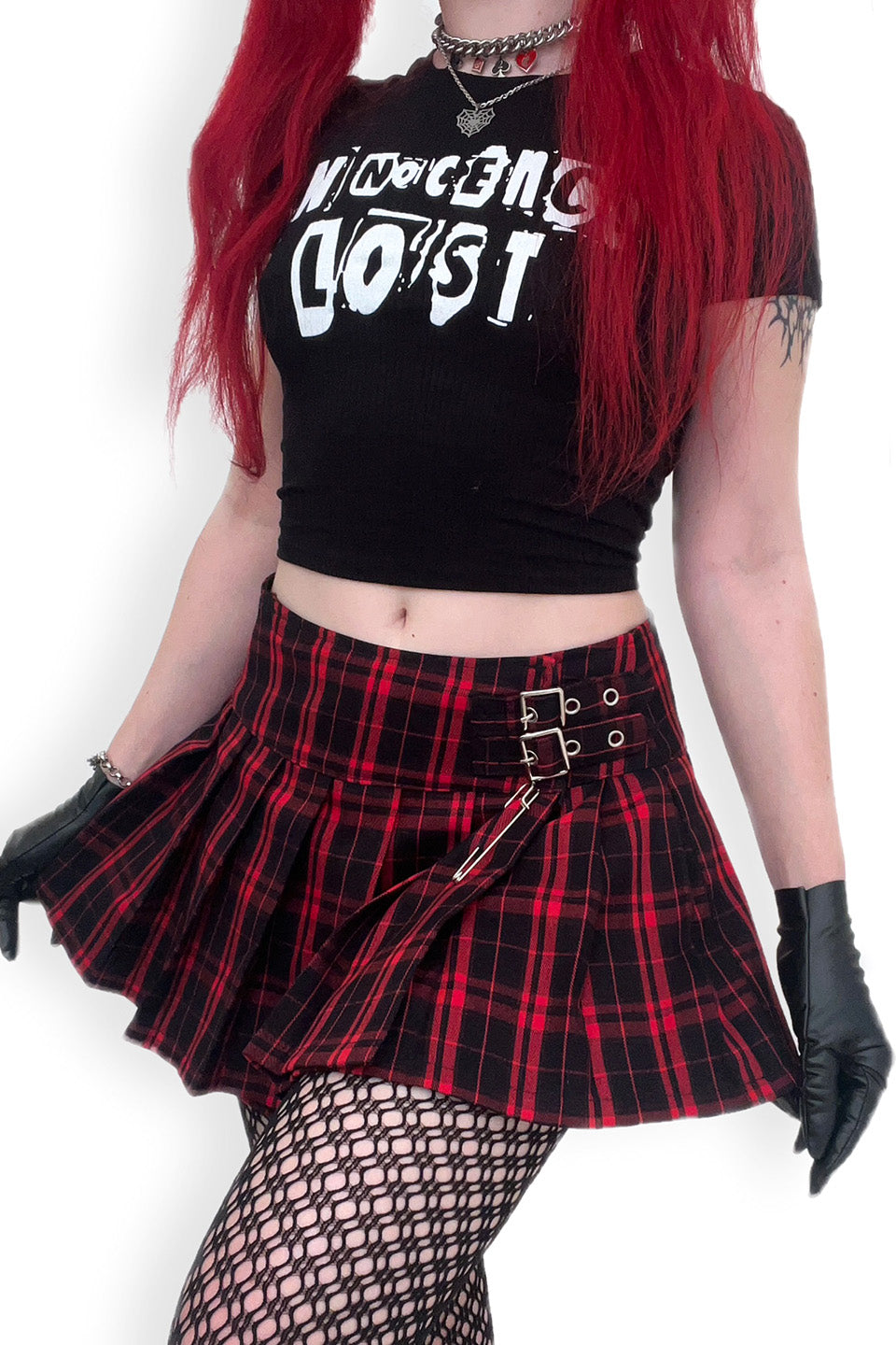 Innocence Lost Ribbed Baby Tee-Tops-Lip Service