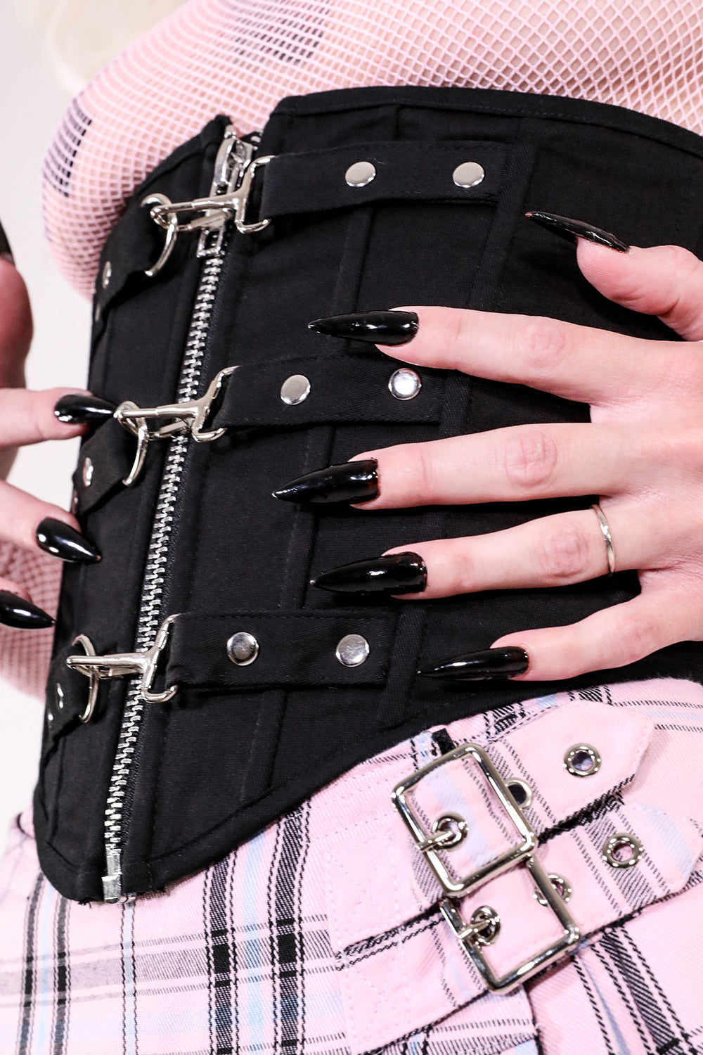 INDUSTRY WAIST CINCHER-Tops-Lip Service