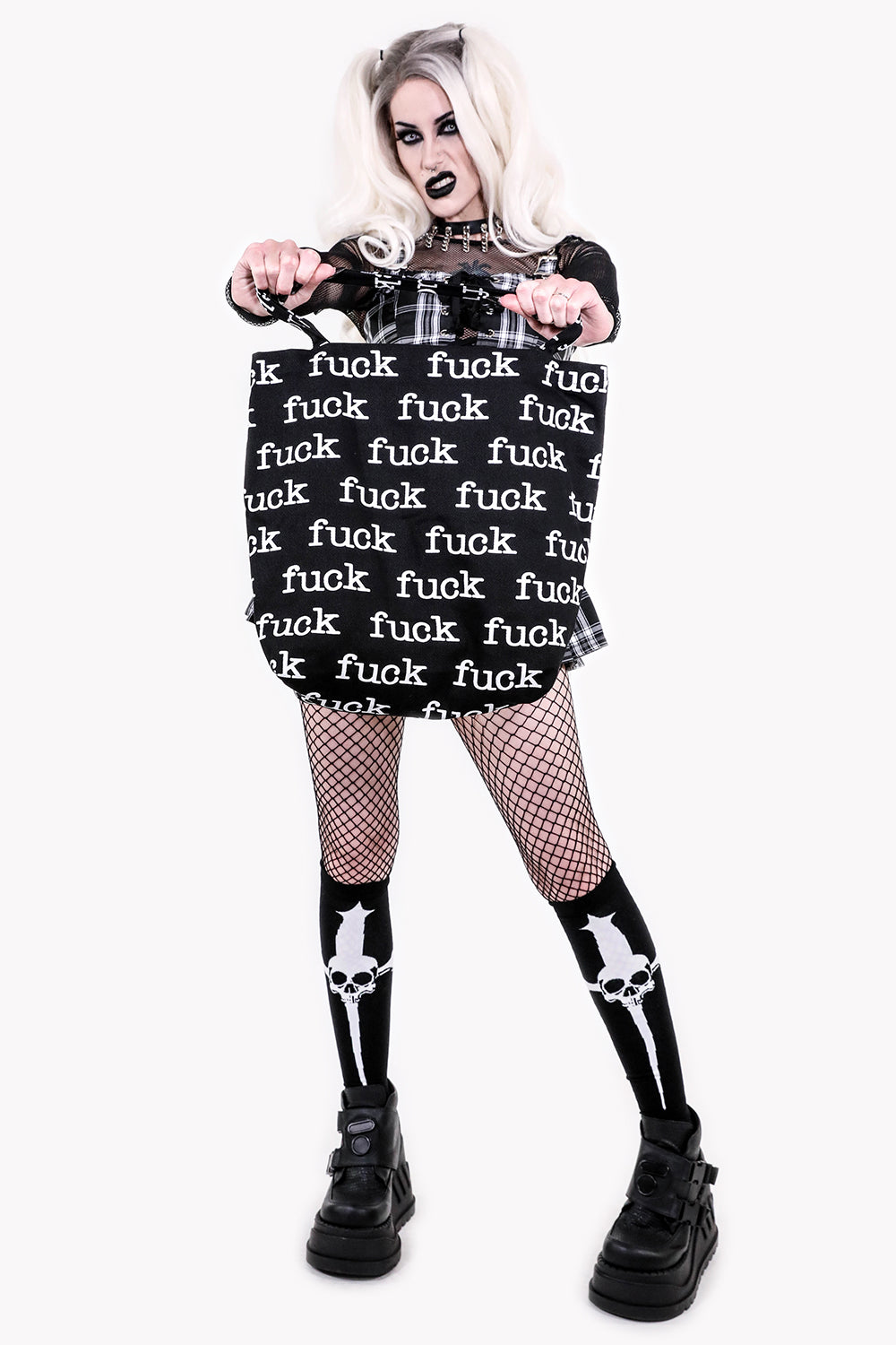 FUCK Tote Bag-Accessories-Lip Service