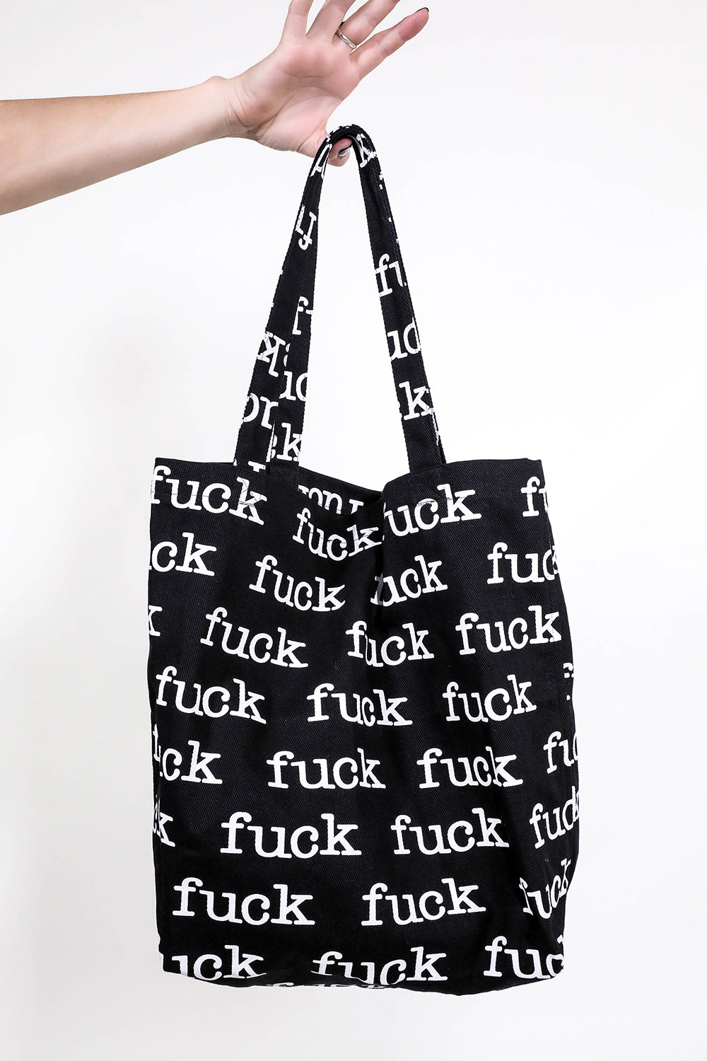 FUCK Tote Bag-Accessories-Lip Service