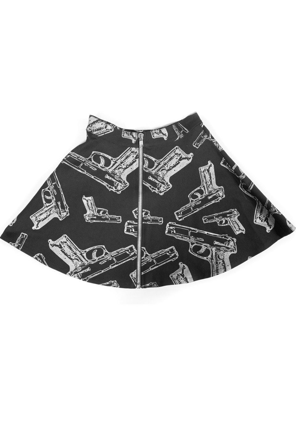 Vintage Guns Suck Skirt-Skirts-Lip Service