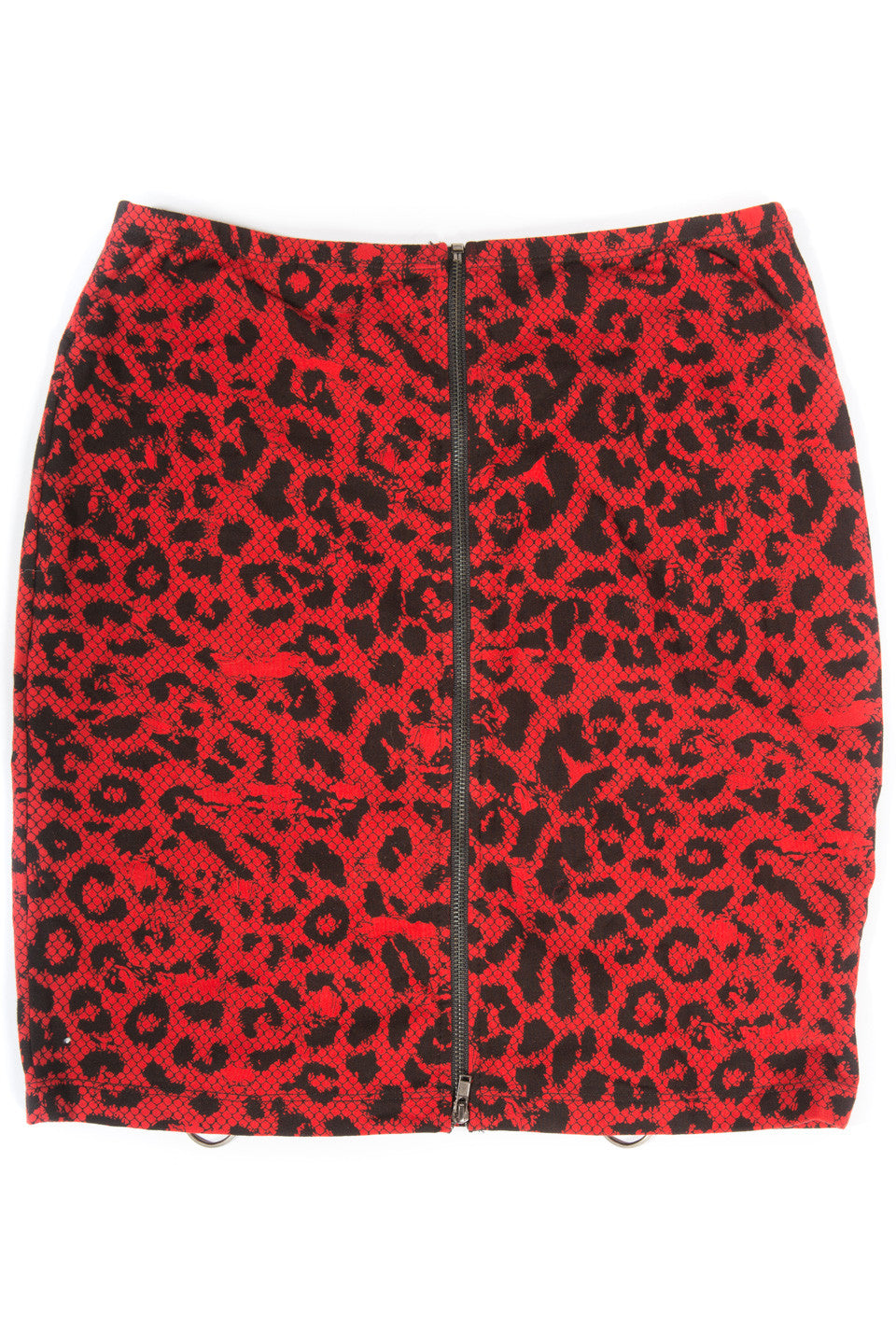 Vintage Leopard Pencil Skirt-Skirts-Lip Service