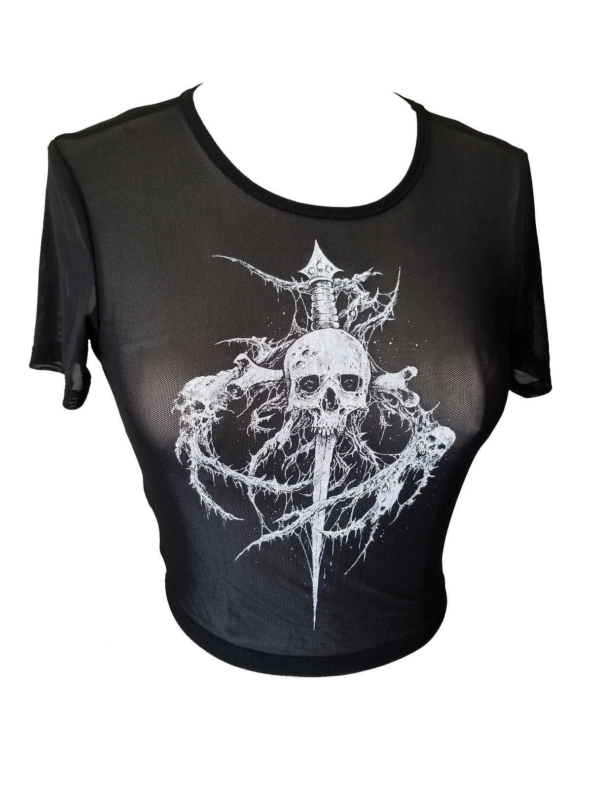 Riddick X Sheer Mesh Baby T-Tops-Lip Service