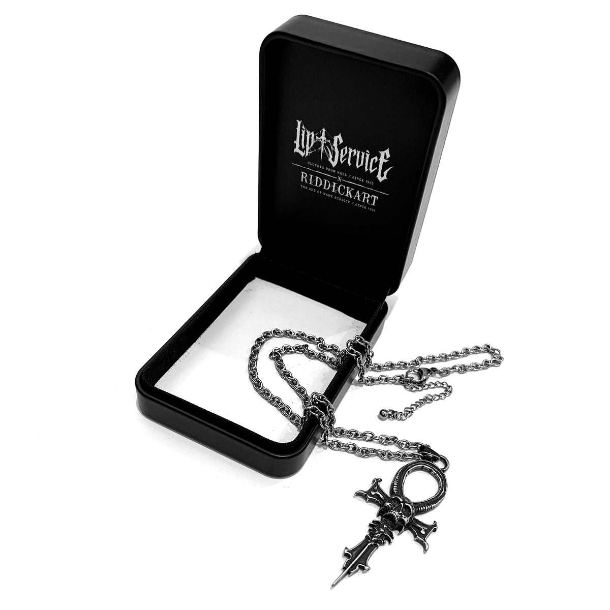 Lip Service X Riddick Death Ankh Necklace-Accessories-Lip Service