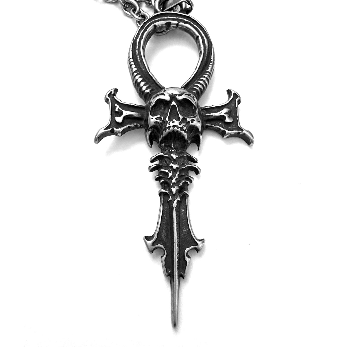 Lip Service X Riddick Death Ankh Necklace-Accessories-Lip Service