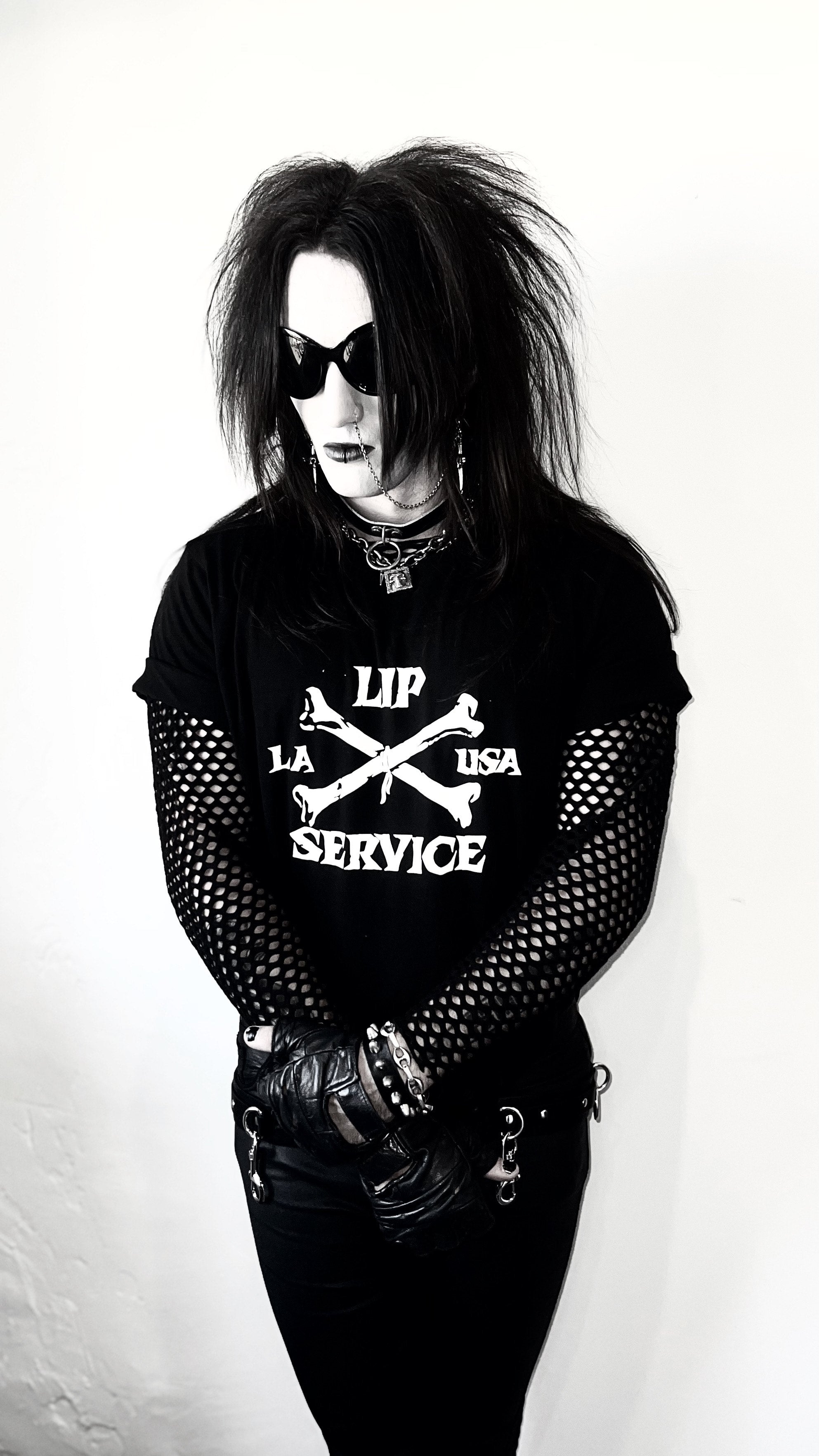 Cross Bones T-shirt-Tops-Lip Service