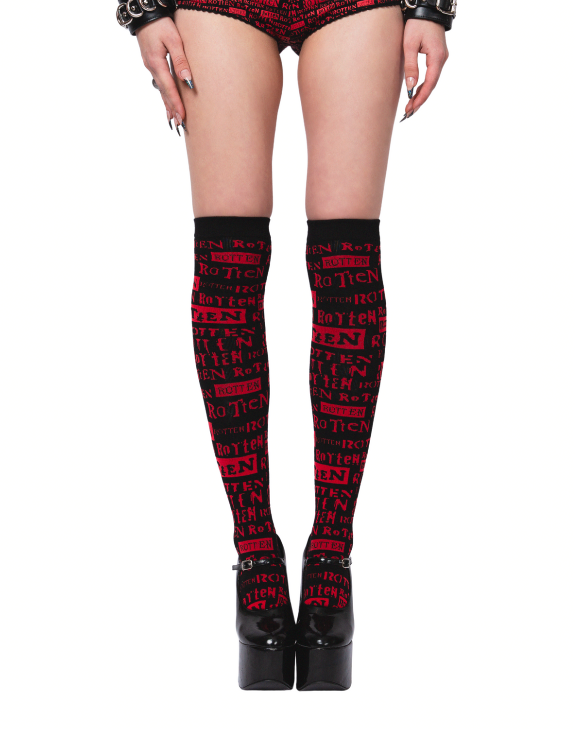 Lip Service x iGirl Vile Thigh High Socks-Accessories-Lip Service