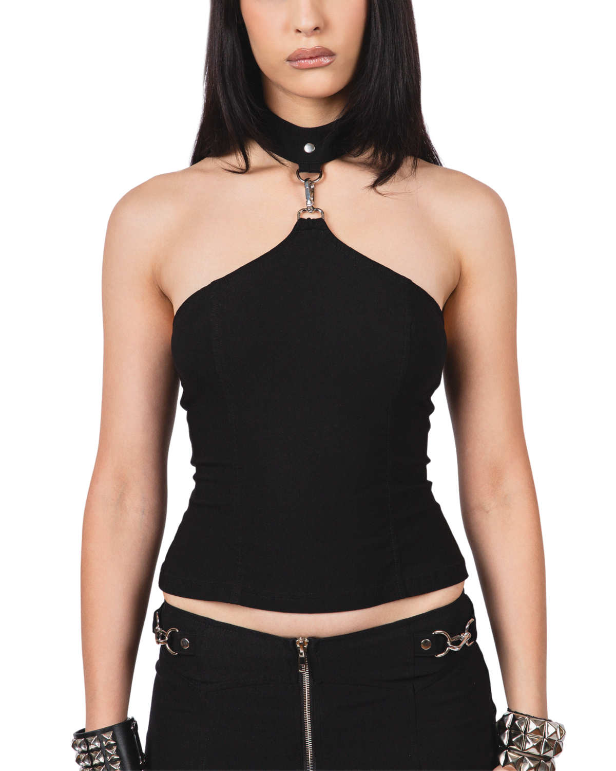 Lip Service X iGirl Blacklist Halter Top-Tops-Lip Service