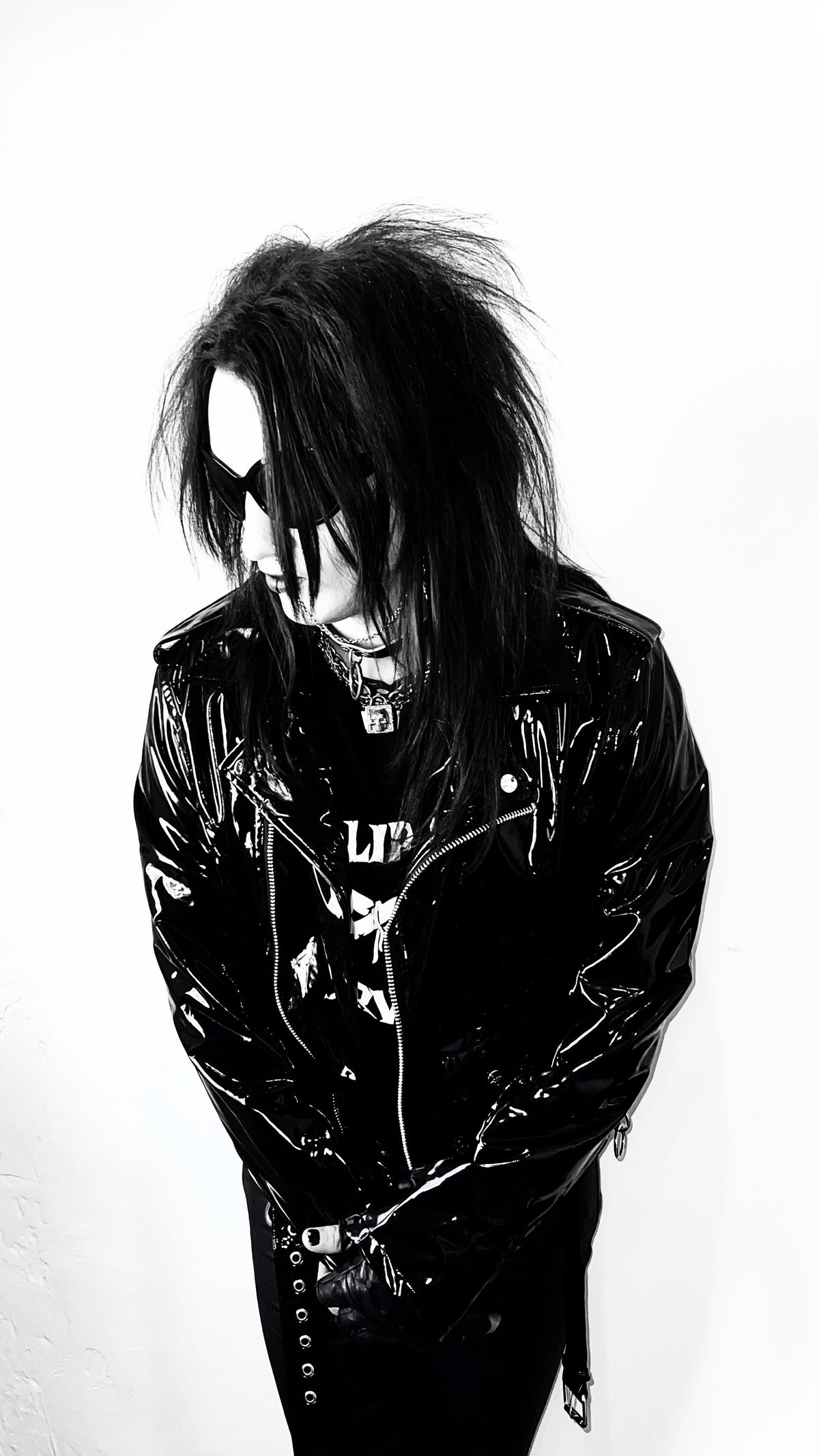 Classic Vinyl Moto Jacket-Jacket-Lip Service