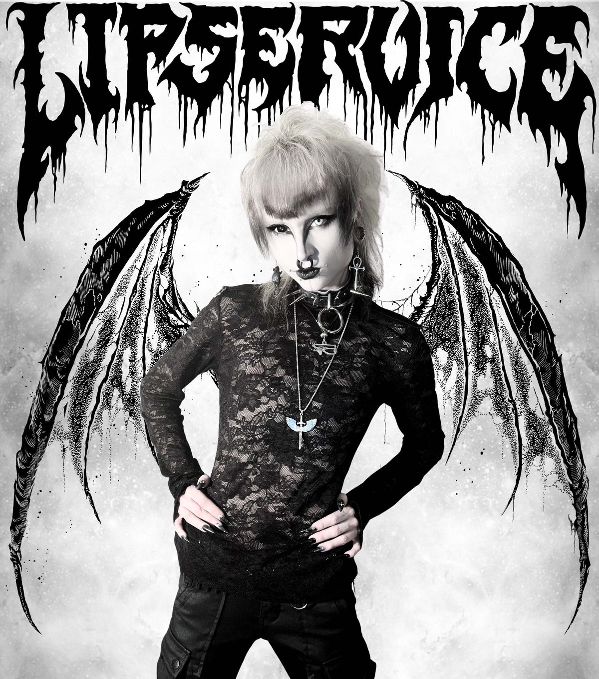 The Brat Prince Lace Long Sleeve Shirt-Tops-Lip Service