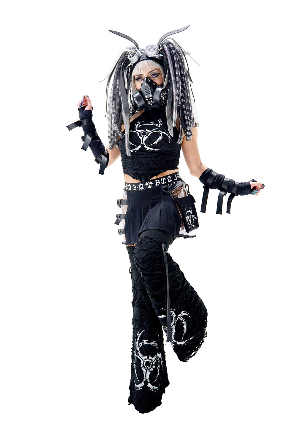 DIGITAL SIN SKIRT-Skirts-Lip Service