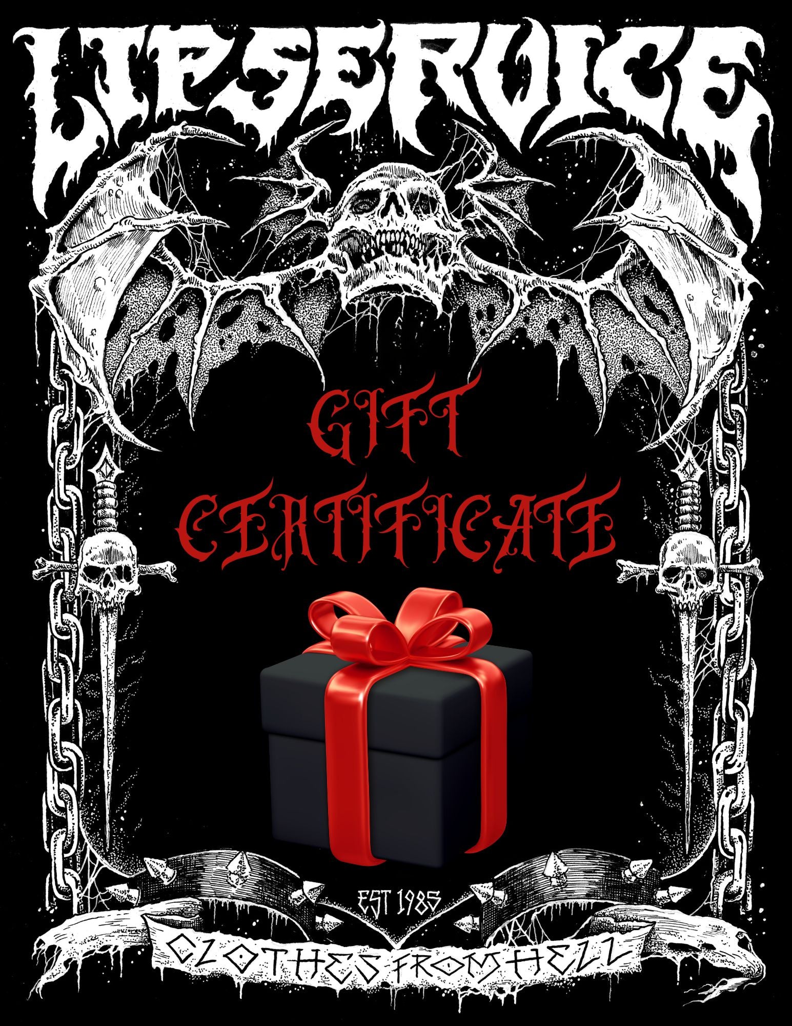 Lip Service gift certificate (Photo credit: Lip Service)