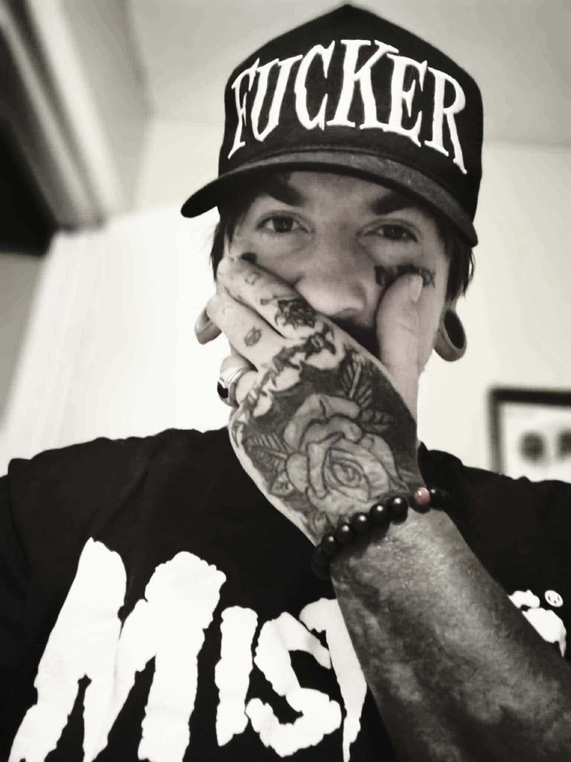 Fucker Trucker Black Snapback Hat-Accessories-Lip Service