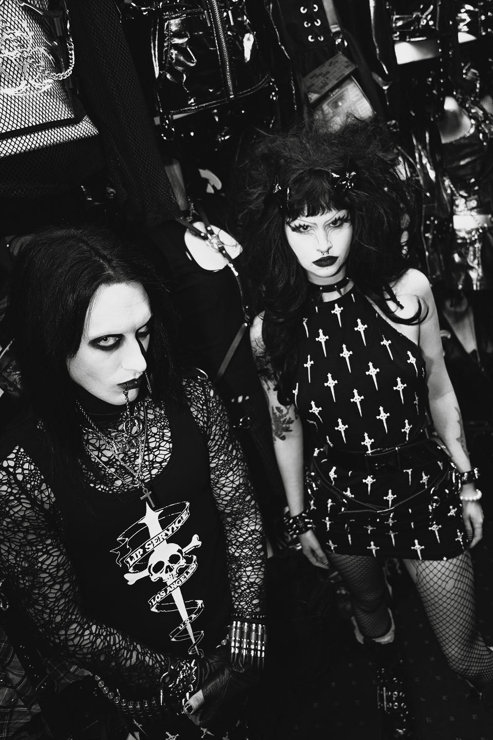 Los Angeles Dagger Tank-Tops-Lip Service