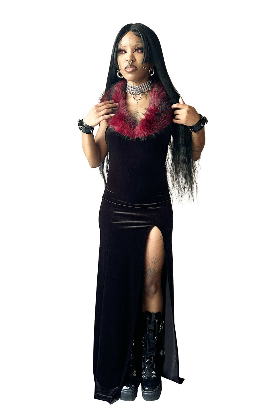 Lip Service X iGirl Mortal Maxi Dress-Dresses-Lip Service