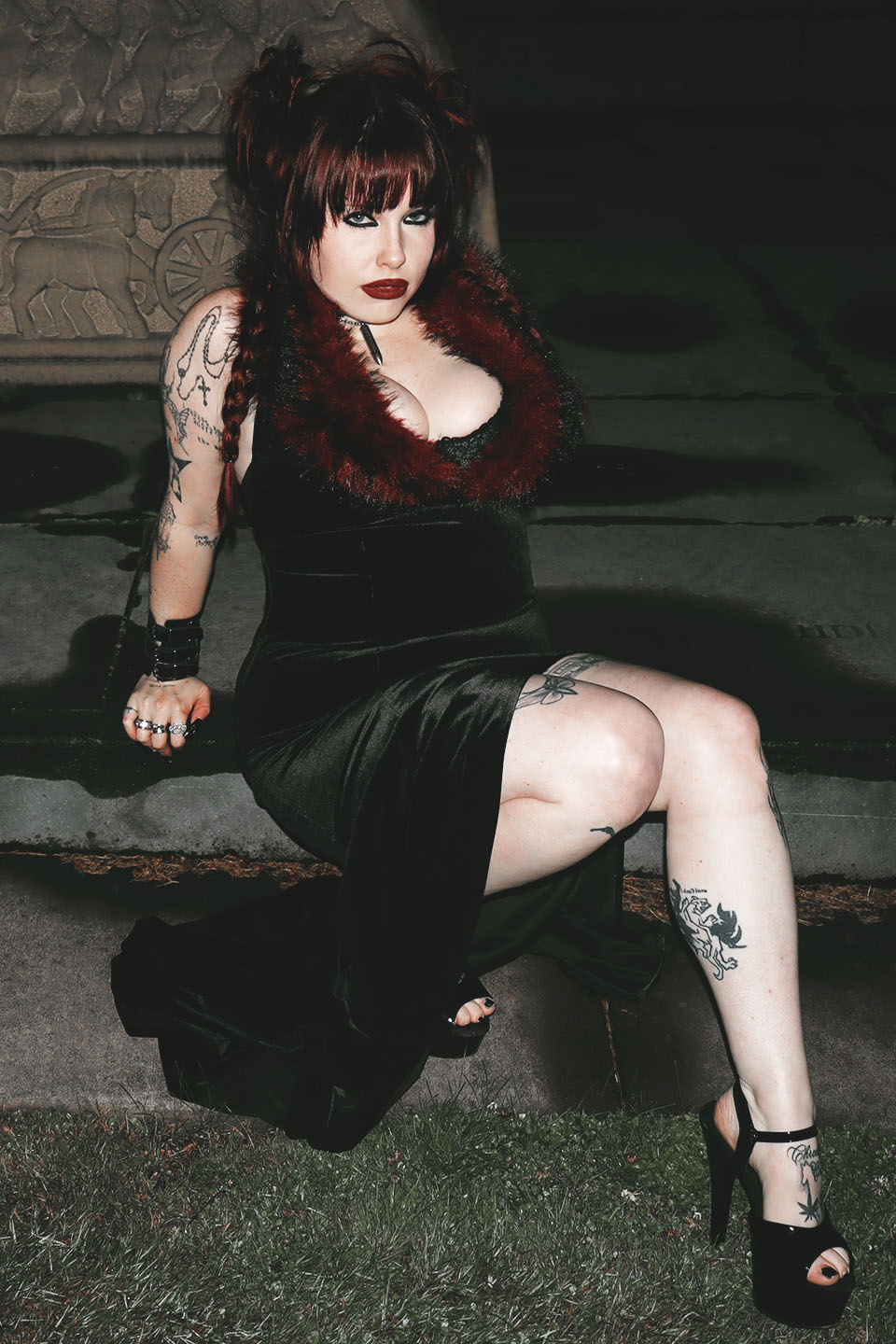 Lip Service X iGirl Mortal Maxi Dress-Dresses-Lip Service