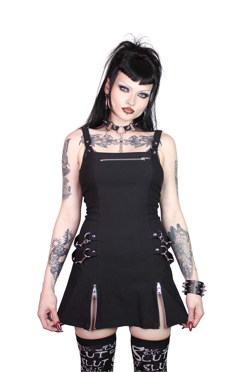 Gangsta Pranksta Annette Dress-Dresses-Lip Service