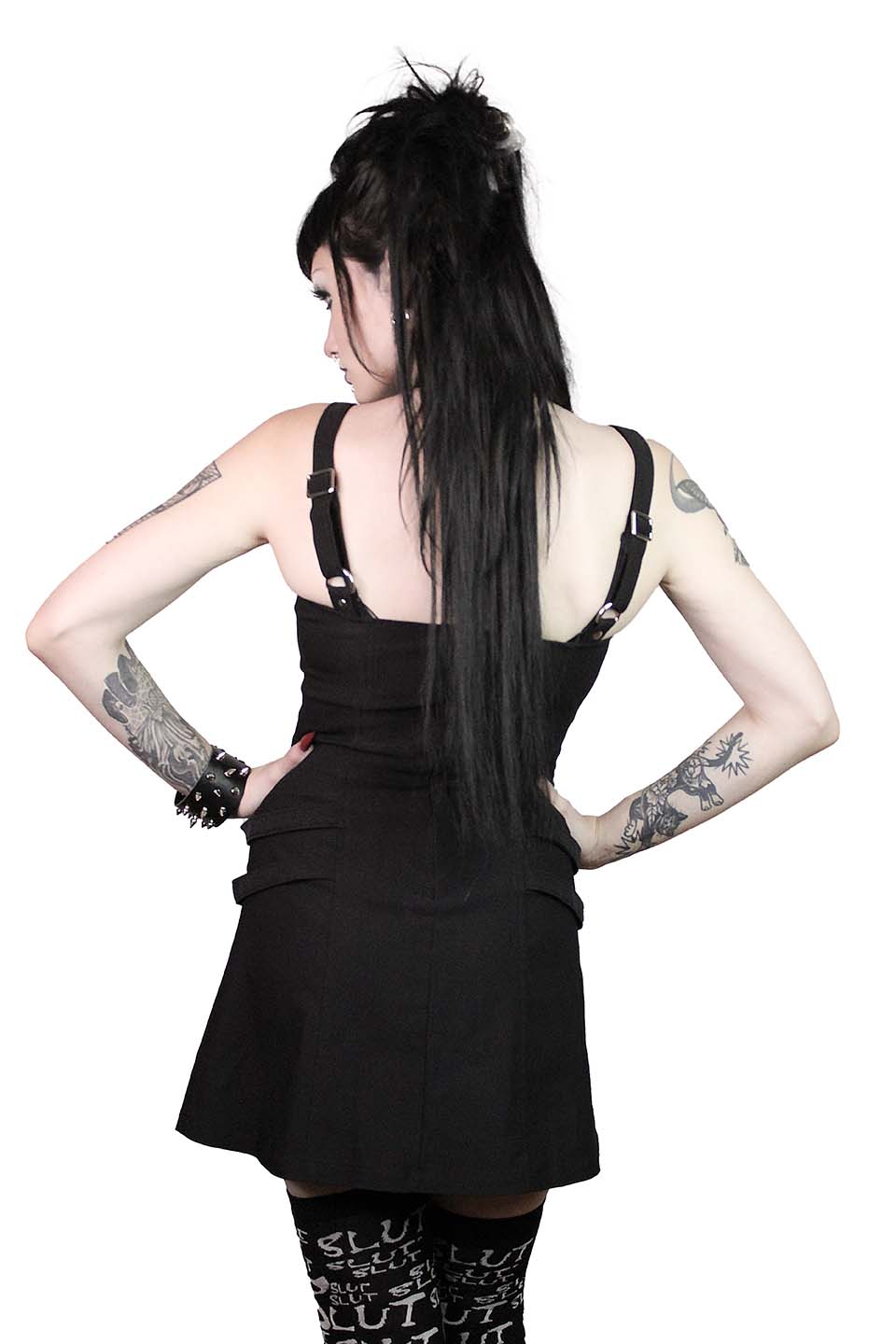 Gangsta Pranksta Annette Dress-Dresses-Lip Service