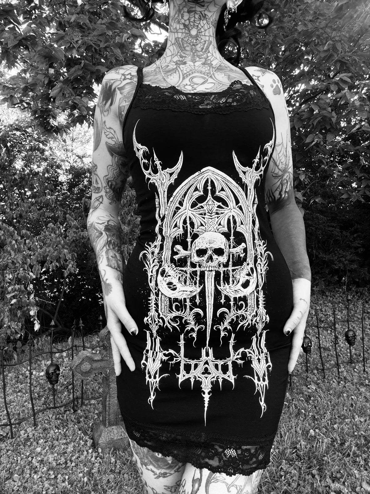 Lip Service X Riddick Cathedral Mini Dress-Tops-Lip Service