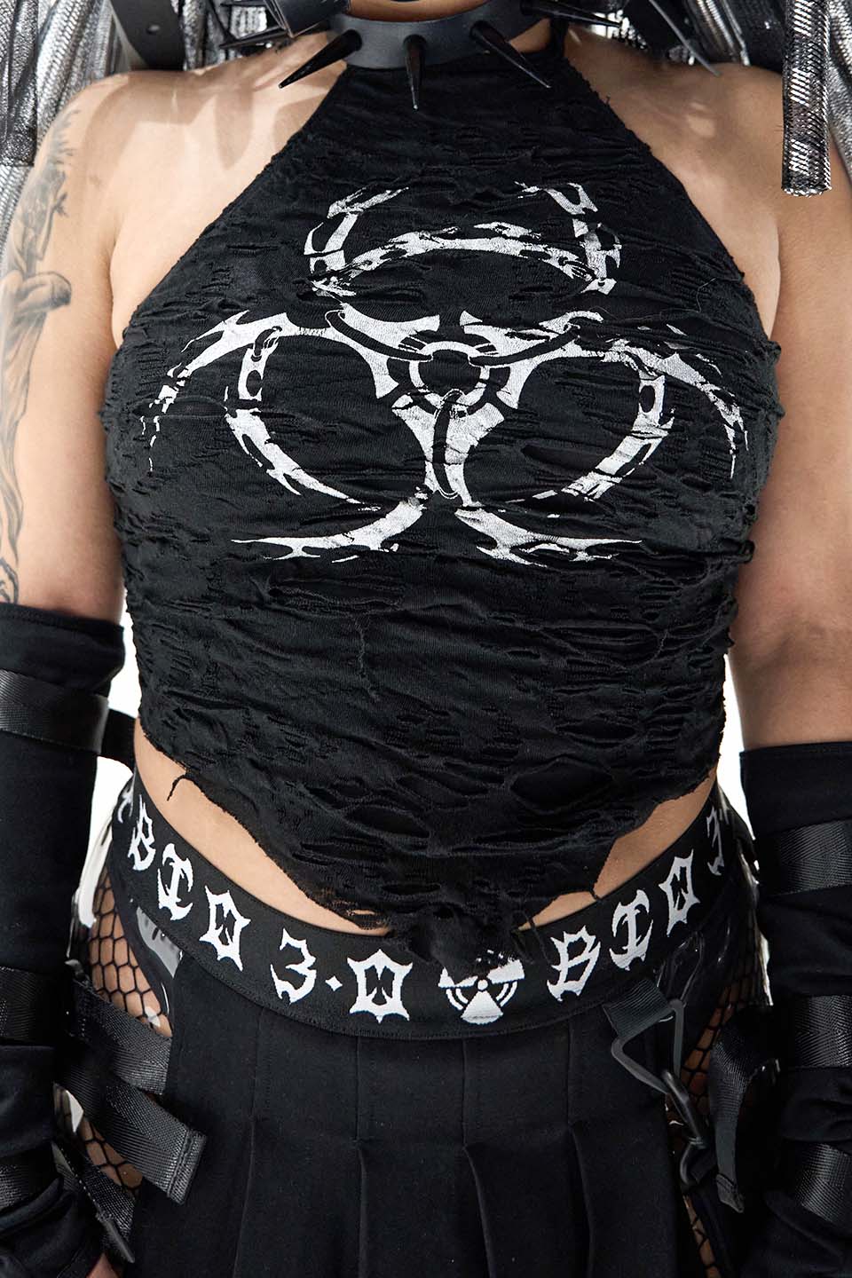 BIOHAZ HALTER TOP-Tops-Lip Service