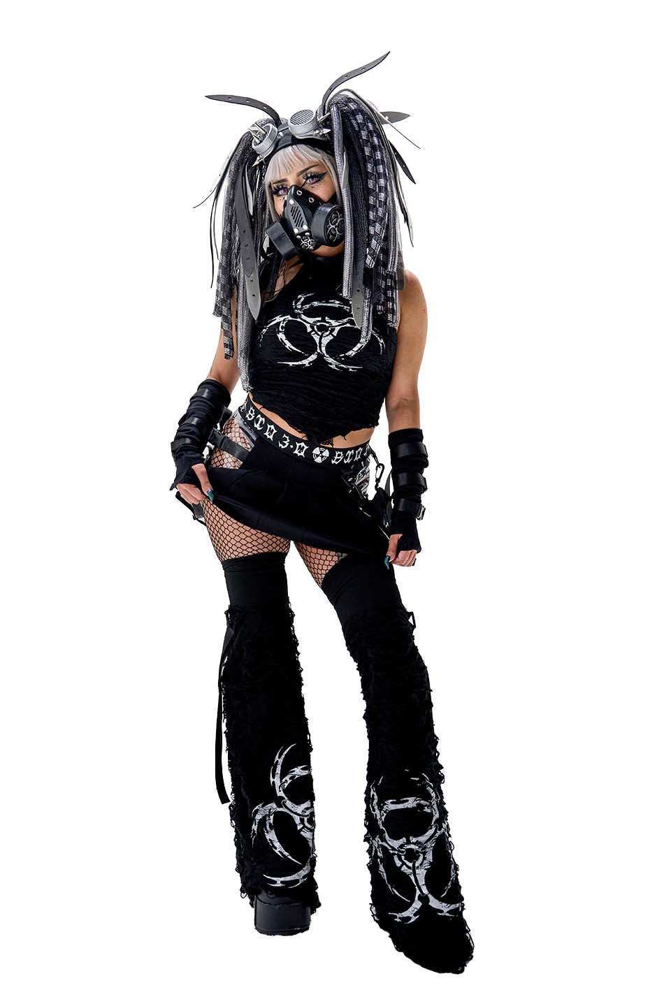 DIGITAL SIN SKIRT-Skirts-Lip Service