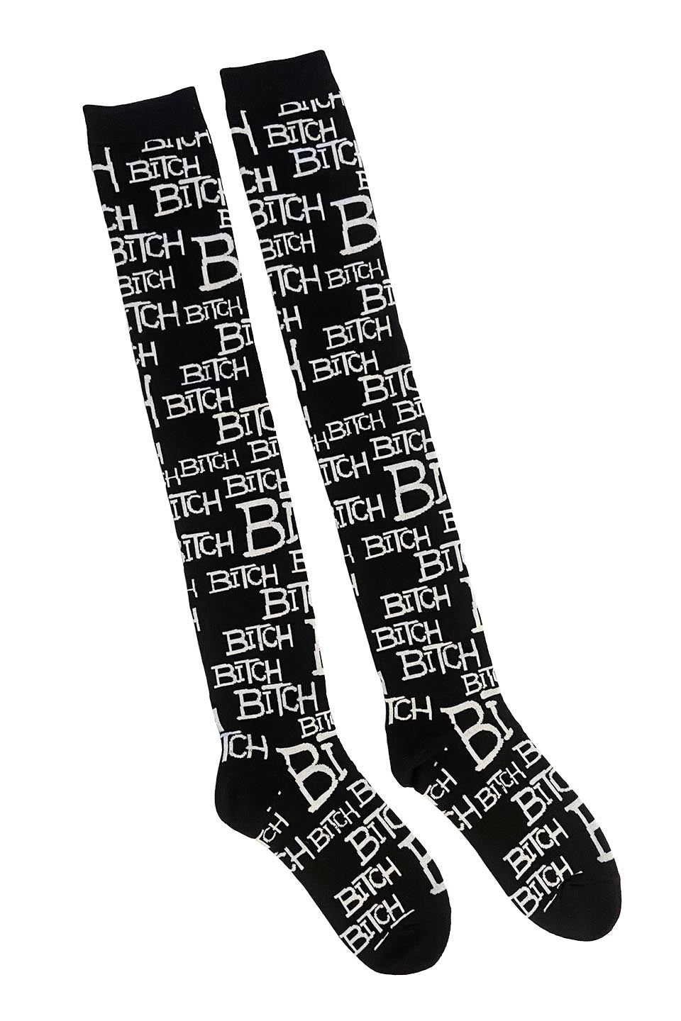 Bitch Thigh High Socks-Accessories-Lip Service