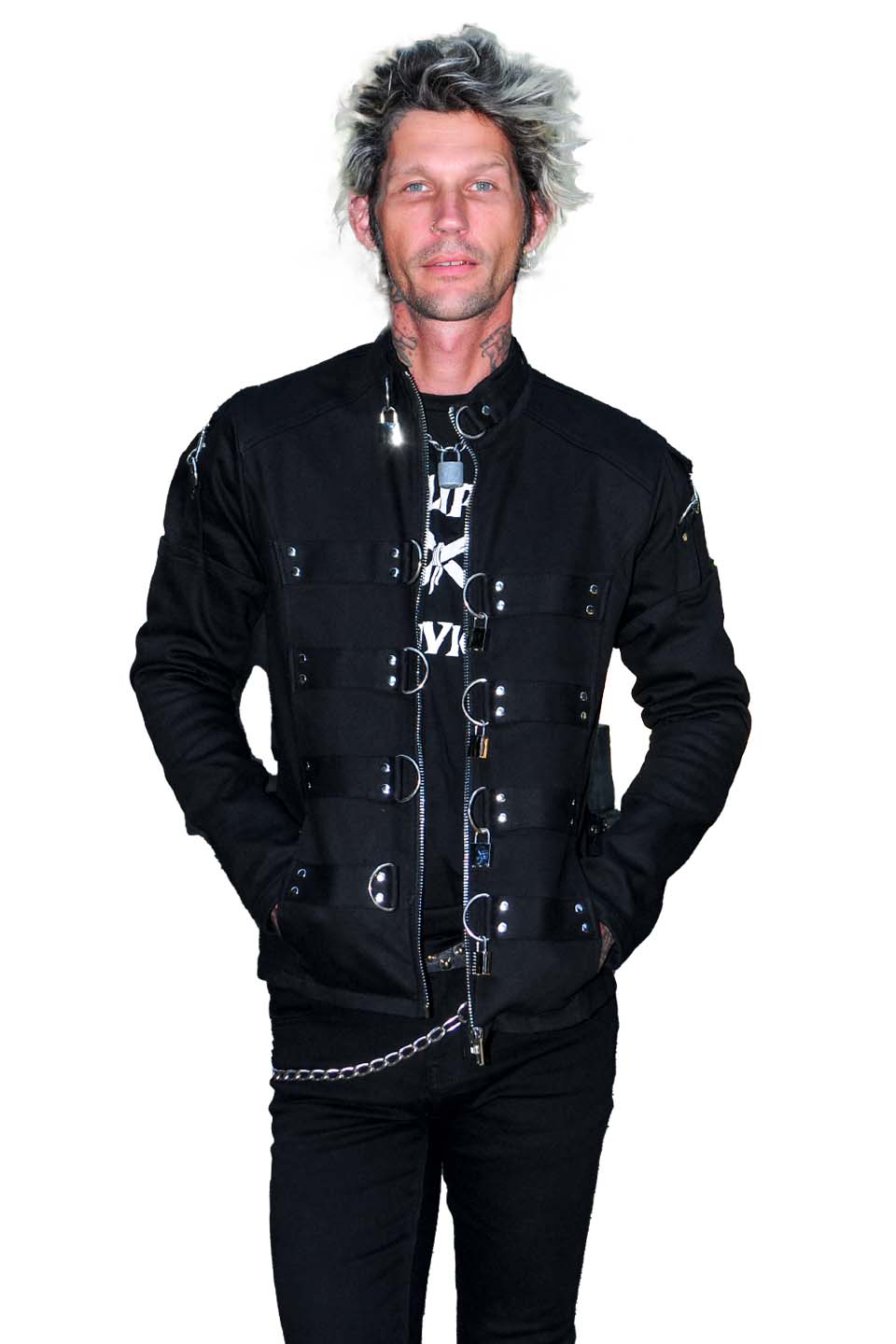 Lip Service Institutionalized Twill Straight Jacket-Tops-Lip Service