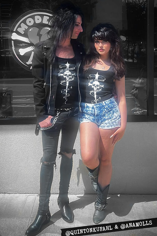 Los Angeles Dagger Tank-Tops-Lip Service