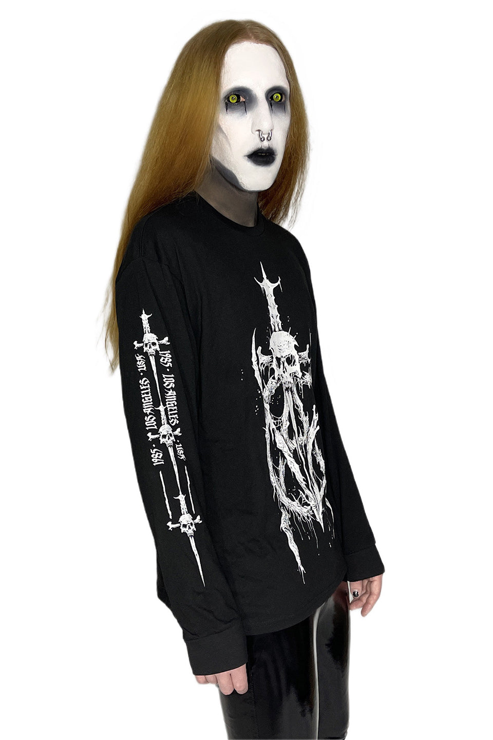 Riddick X Lip Service Vegan Anarchy Long Sleeve T-shirt-Tops-Lip