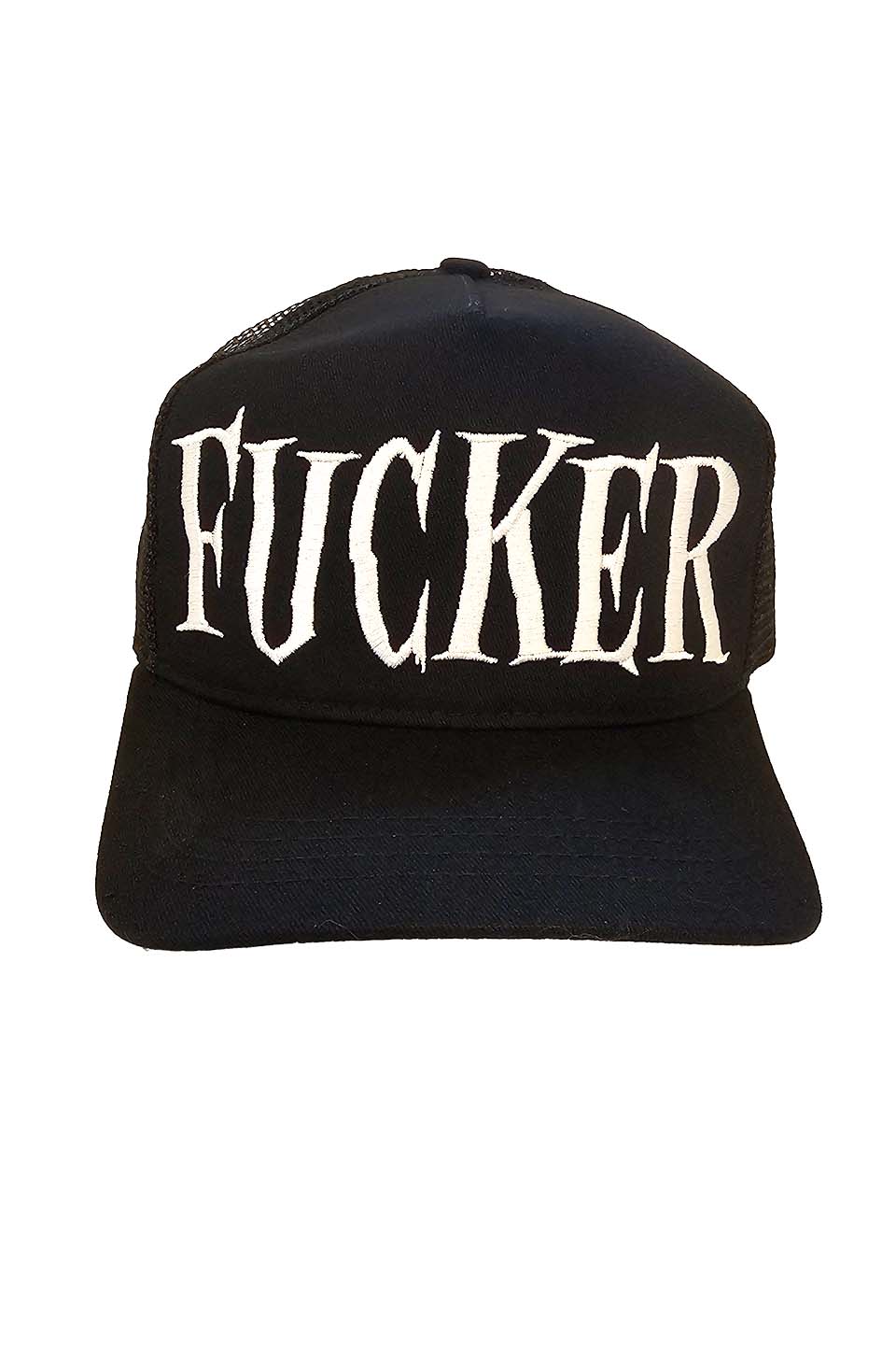 Fucker Trucker Black Snapback Hat-Accessories-Lip Service