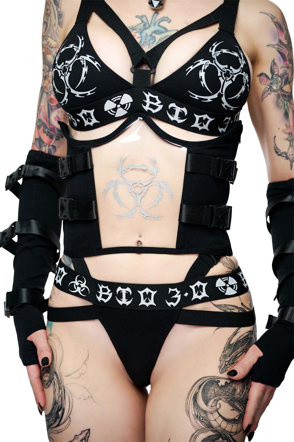 BIO THREAT BRA-Tops-Lip Service