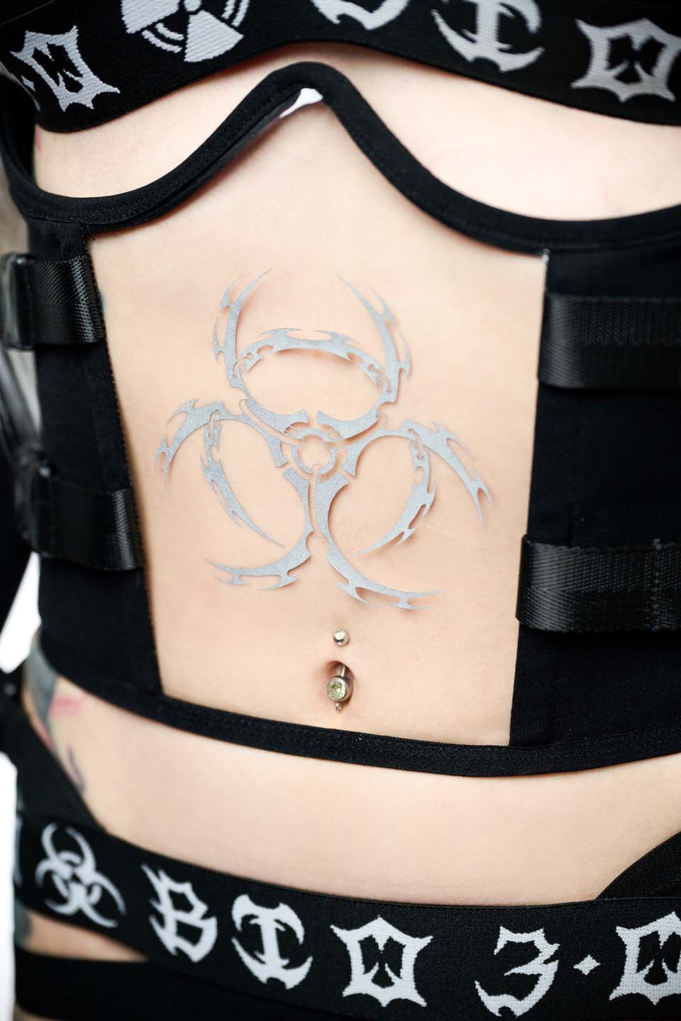 DIGITAL SIN UNDERBUST-Tops-Lip Service