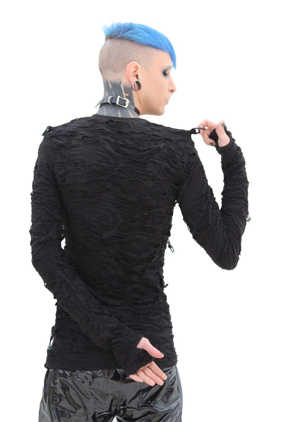 HAZMAT MEN'S LS TOP-Tops-Lip Service