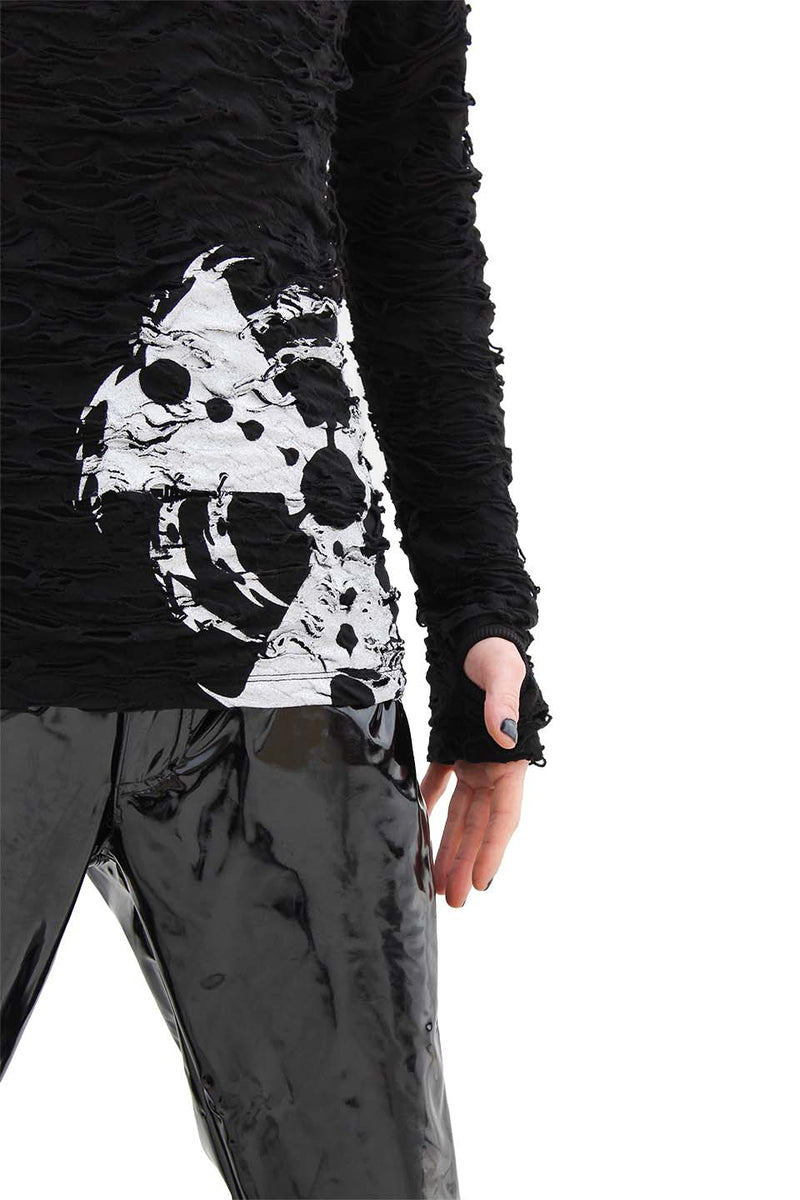 HAZMAT MEN'S LS TOP-Tops-Lip Service