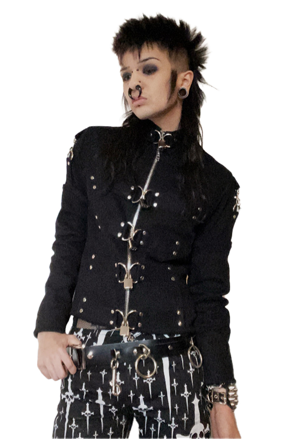 Lip Service Institutionalized Twill Straight Jacket-Tops-Lip Service