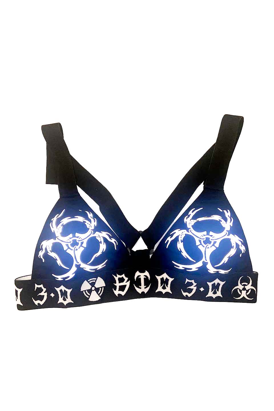 Lip Service X Nikiski Noir BIO THREAT BRA-Tops-Lip Service