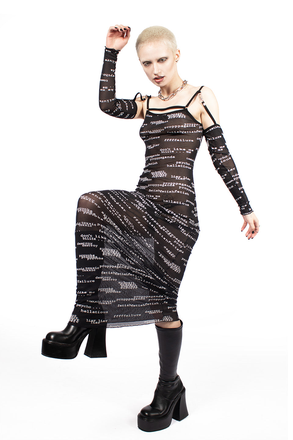 Propaganda Dress-Tops-Lip Service