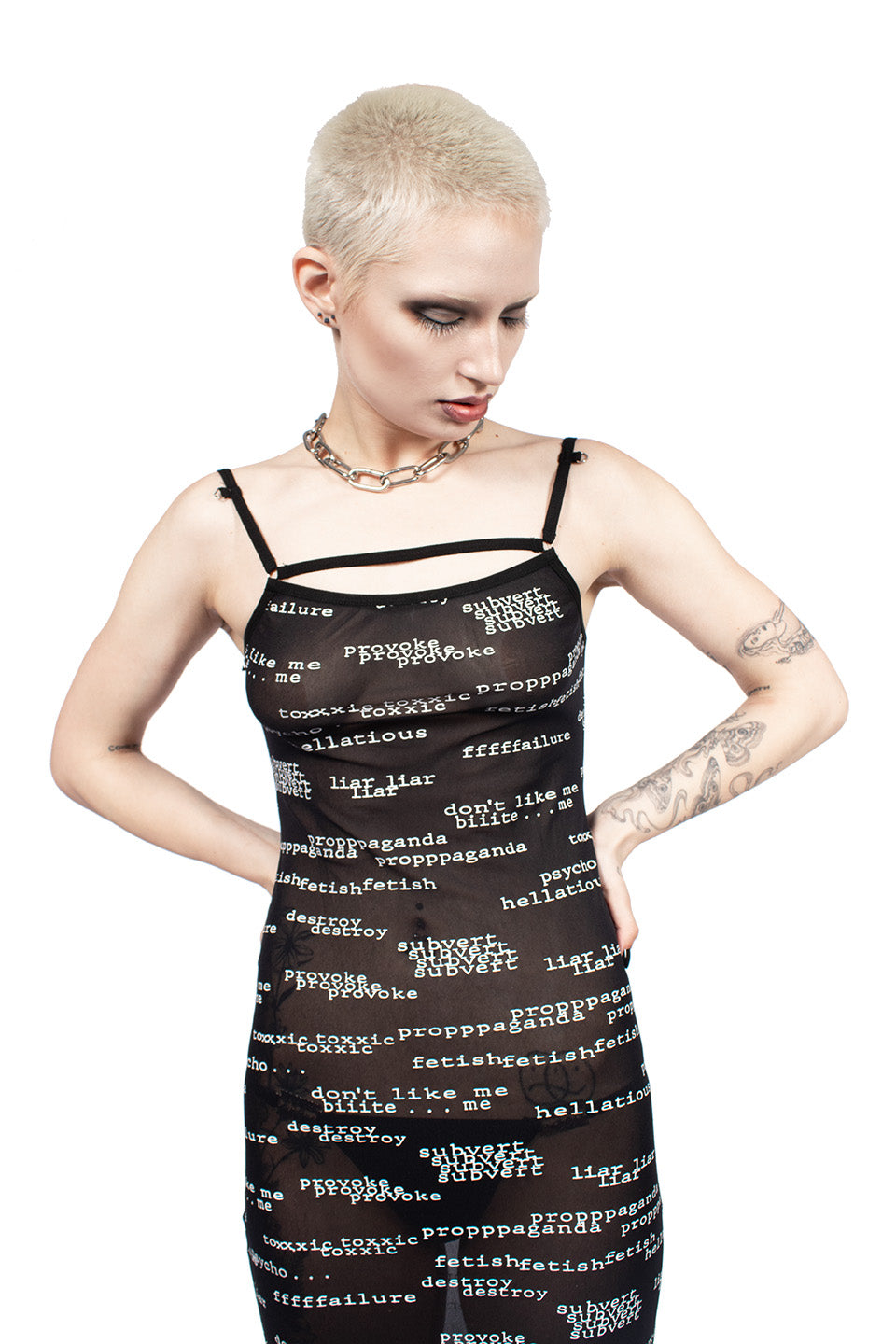 Propaganda Dress-Tops-Lip Service