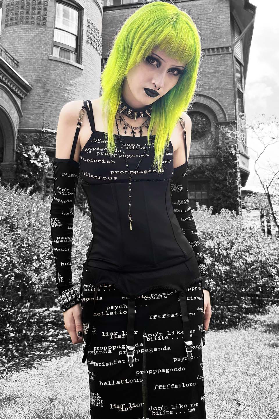 Propaganda Dress-Tops-Lip Service