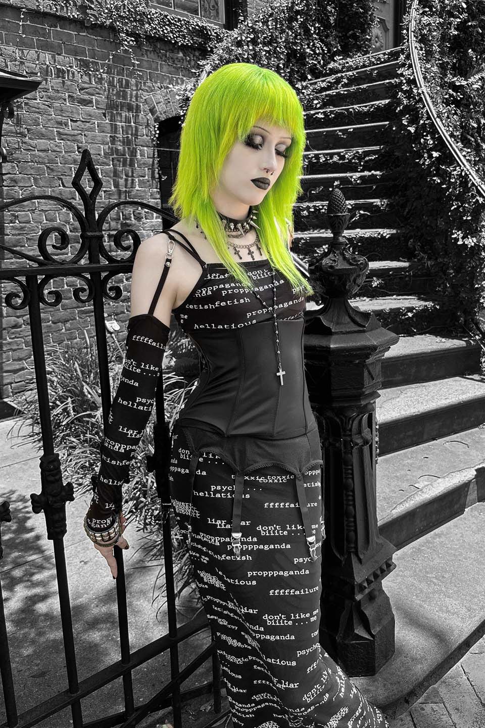 Propaganda Dress-Tops-Lip Service