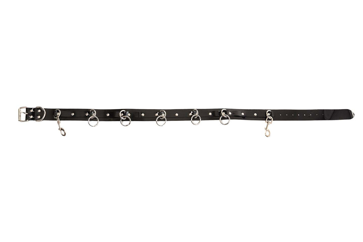 Vegan PVC Bondage Belt