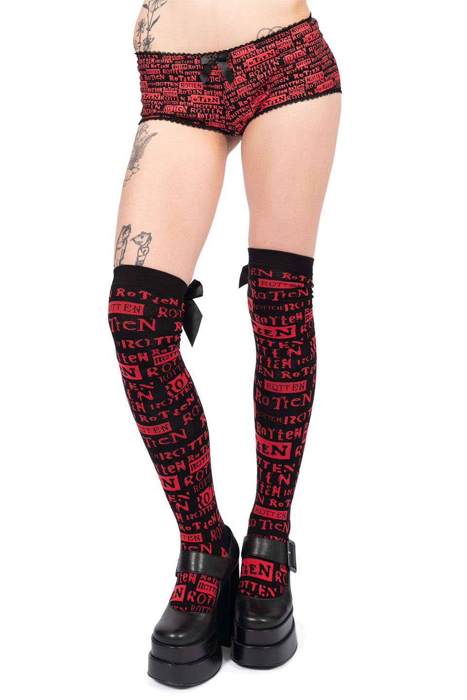 Lip Service x iGirl Vile Thigh High Socks-Accessories-Lip Service
